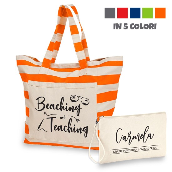Borsa mare maestra "Beaching non Teaching "