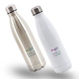 Bottiglia / Borraccia Termica in acciaio inox regalo personalizzato per la maestra o il maestro