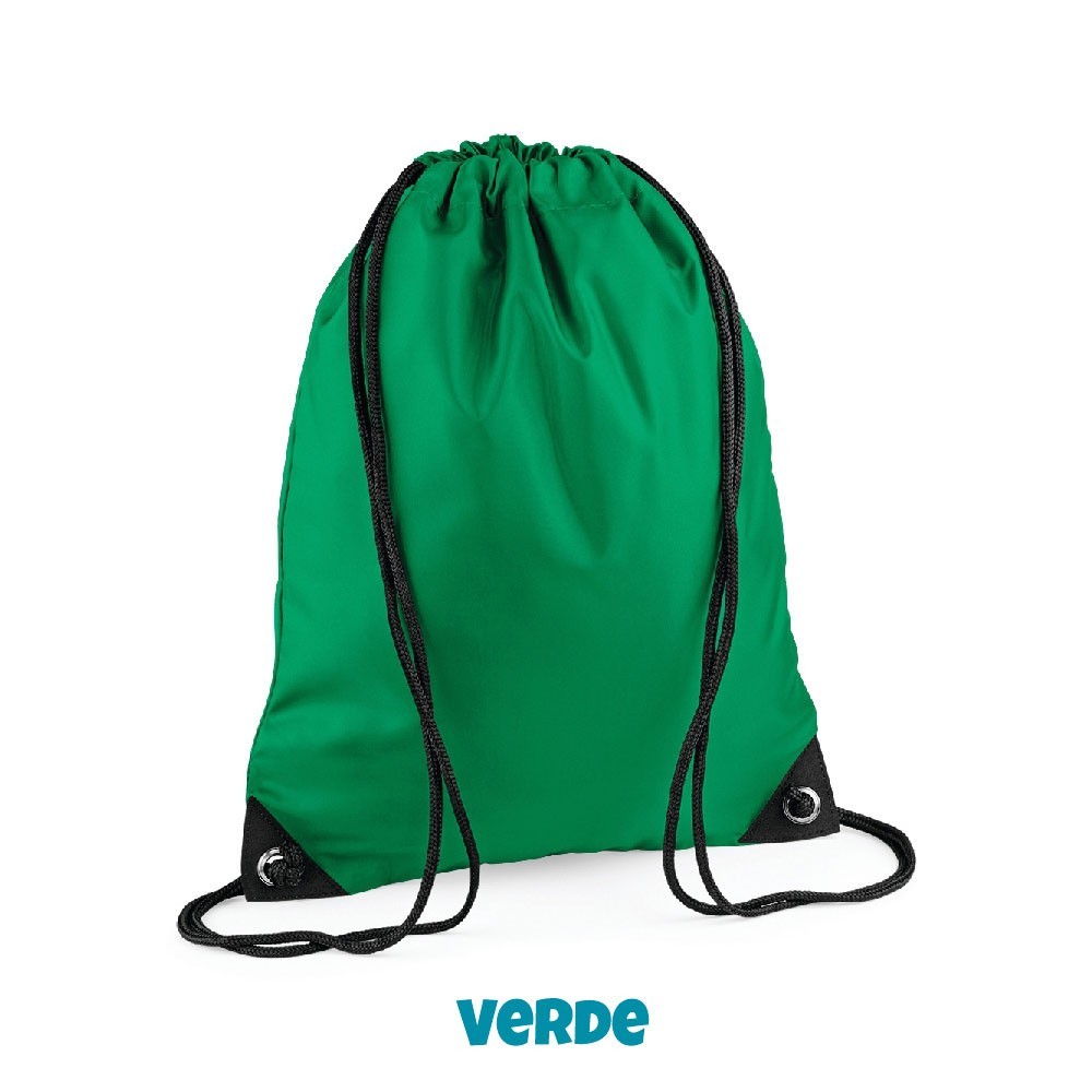 Sacca zainetto per bambini con disegno gufo rosa e nome personalizzato, per asilo o scuola