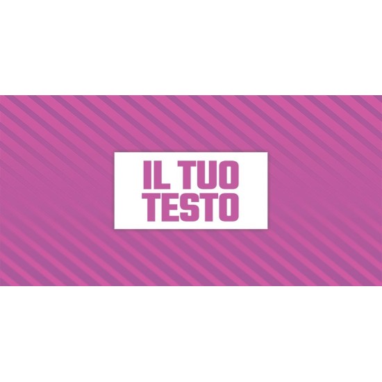 Borraccia da bambina con fantasia fuxia