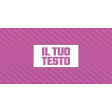 Borraccia da bambina con fantasia fuxia