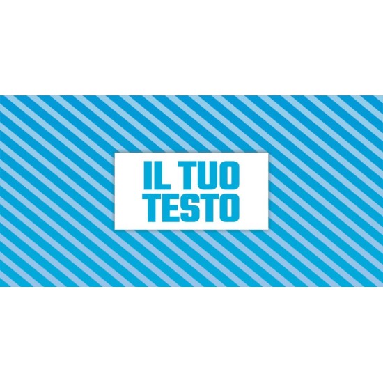 Borraccia da bambino con fantasia blu