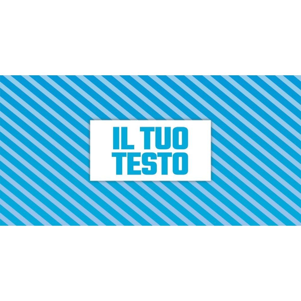 Borraccia da bambino con fantasia blu