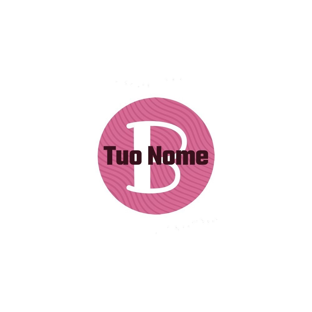 Borraccia da bambina con cerchio rosa e nome