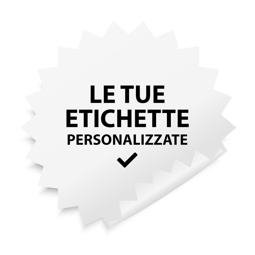 Etichette adesive promozionali personalizzate con logo testo o immagine