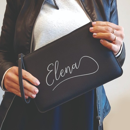 Pochette ecopelle personalizzata