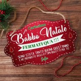 targa babbo natale