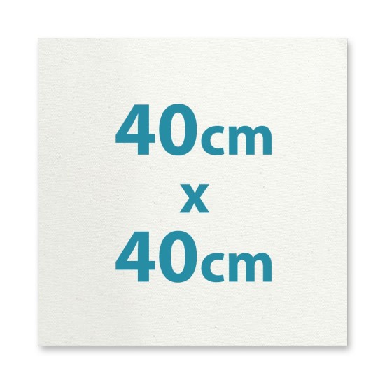 Quadro in tela canvas 40x40cm personalizzato con foto e testo