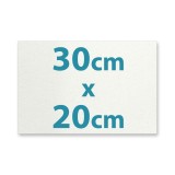 Quadro in tela canvas 20x30cm personalizzato con foto e testo