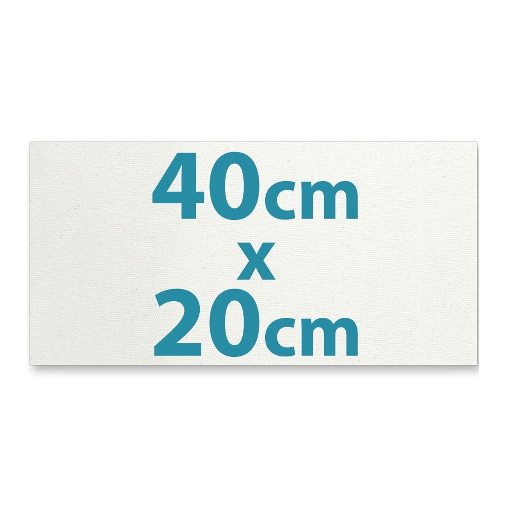 Quadro in tela canvas 20x40cm personalizzato con foto e testo