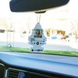 Deodorante per auto personalizzato con codice spotify e foto