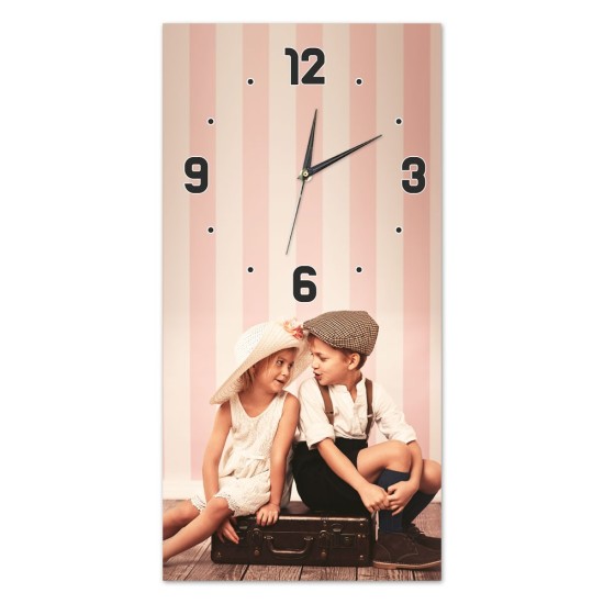 Orologio da parete personalizzato con foto stamap su tela