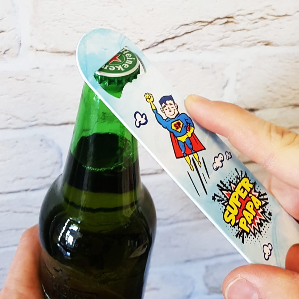 apribottiglie papà personalizzato