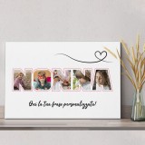 quadro nonna personalizzato con foto
