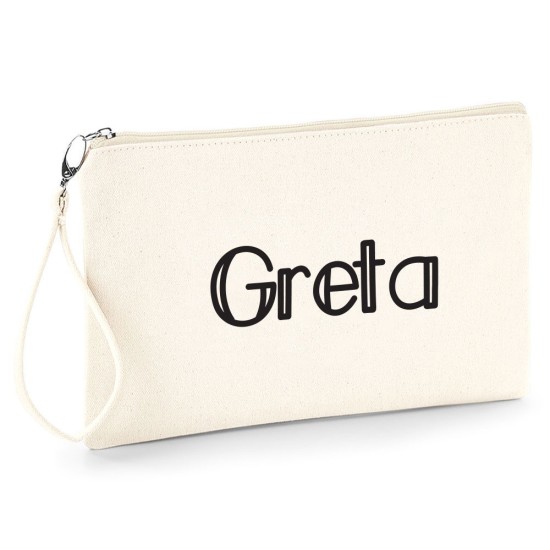 Borsa Shopper multiuso personalizzata per la nonna, e pochette con nome