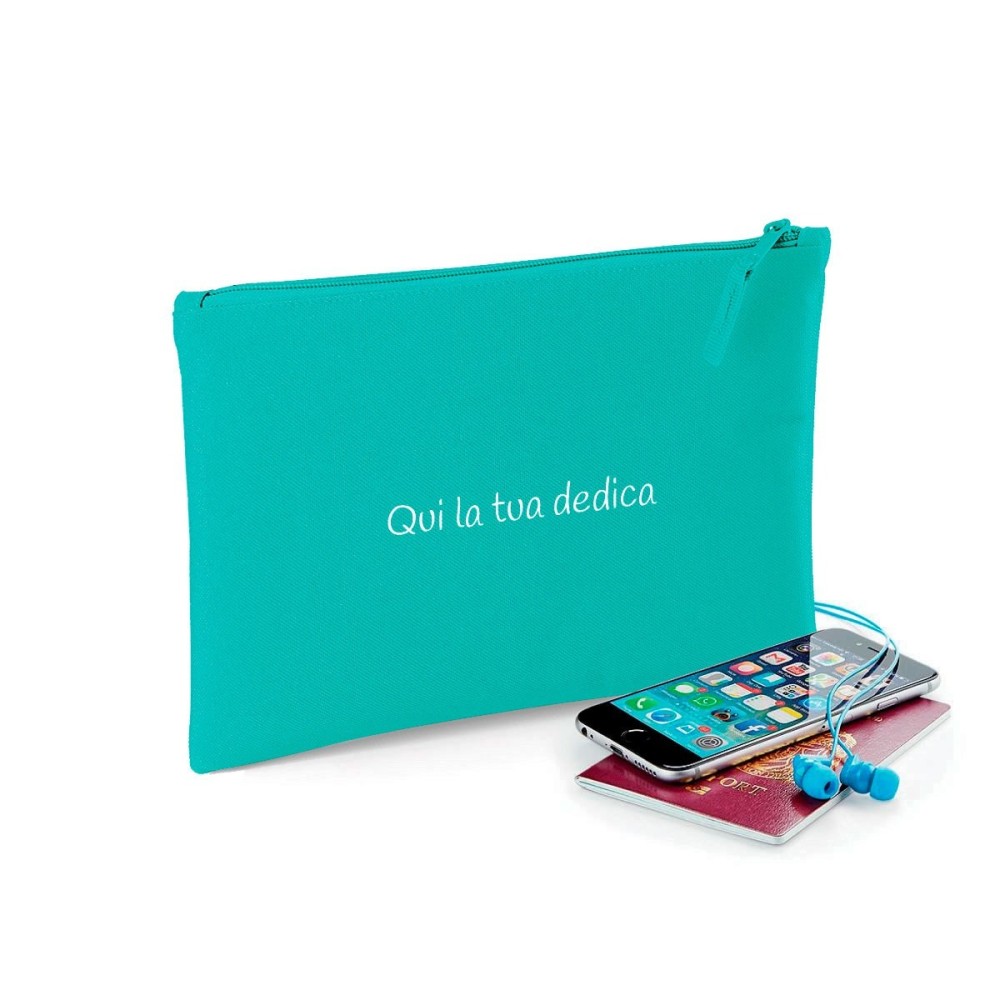 Pochette/astuccio regalo per la nonna "Si scrive nonna, si legge amore" personalizzata