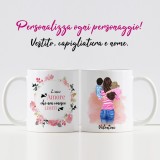 tazza mamma e due bambini