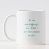 Tazza personalizzata con nome e Arcobaleno