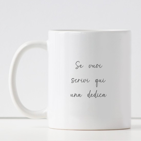 Tazza Monogram con iniziale e nome femminile