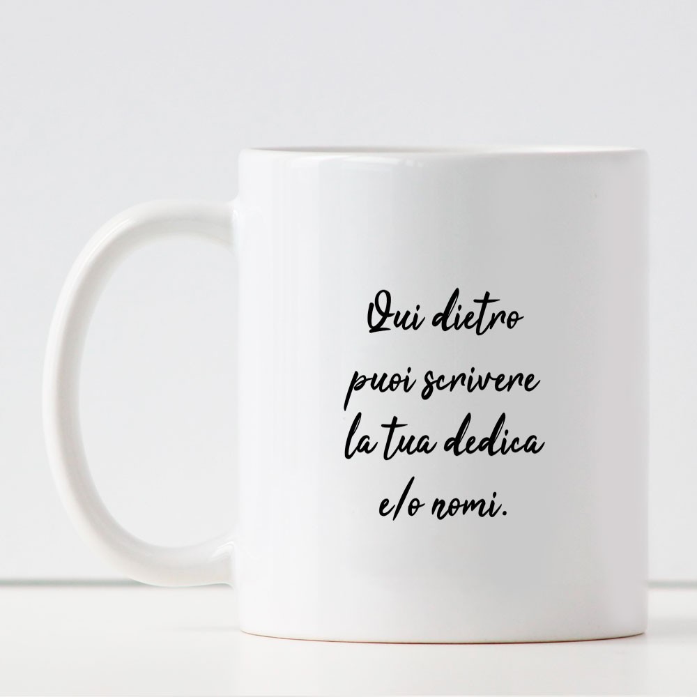 Tazza per il nonno migliore personalizzata con nome e dedica
