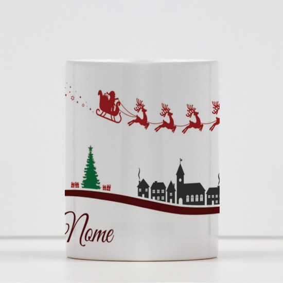tazza natale personalizzata