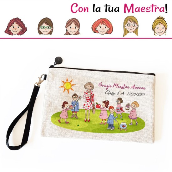 copy of Shopper con maestra personalizzata, dedica e nomi