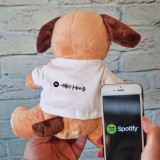 Peluches personalizzati Spotify con foto e canzone preferita