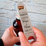 Apribottiglie personalizzato per il papà e nonno per la festa del papà o festa dei nonni