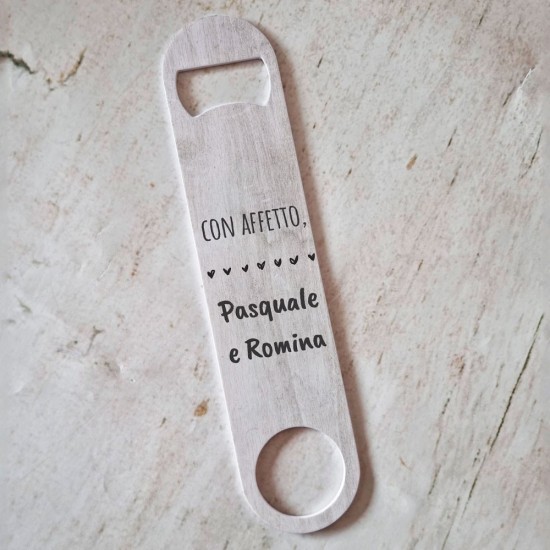 Apribottiglie personalizzato per il papà e nonno per la festa del papà o festa dei nonni