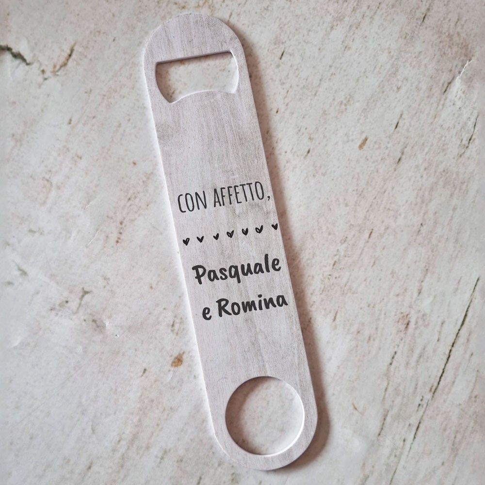 Apribottiglie personalizzato per il papà e nonno per la festa del papà o festa dei nonni