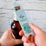 apribottiglie regalo personalizzato per la festa del papà e la festa dei nonni