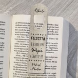 Segnalibro regalo personalizzato per il papà