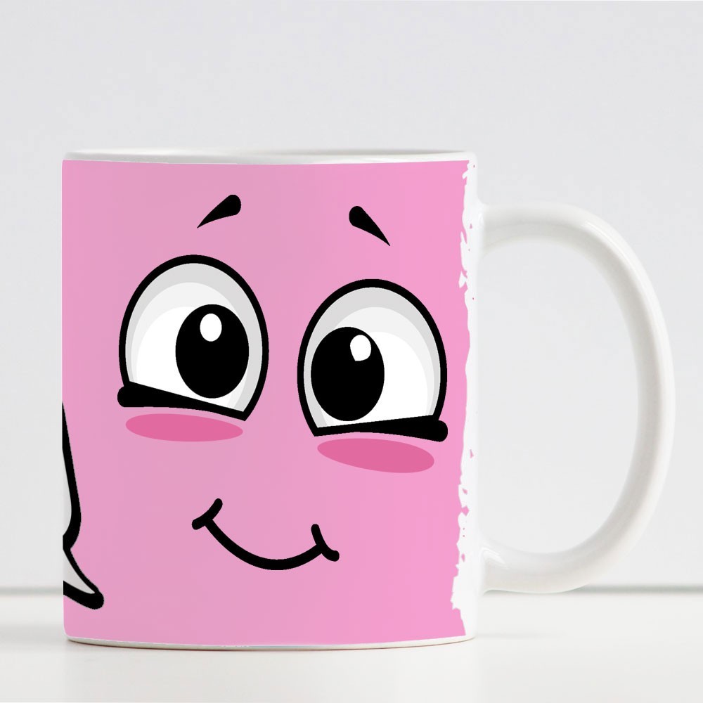 Tazza Smile Tenero personalizzata con nome, hashtag e frase