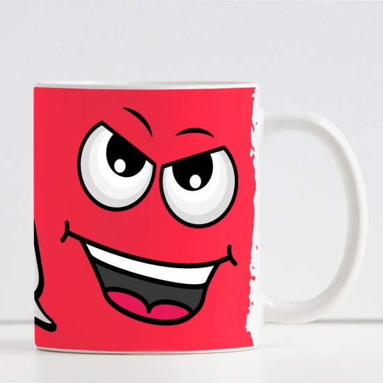 Tazza Smile Furbetto personalizzata con nome, hashtag e frase