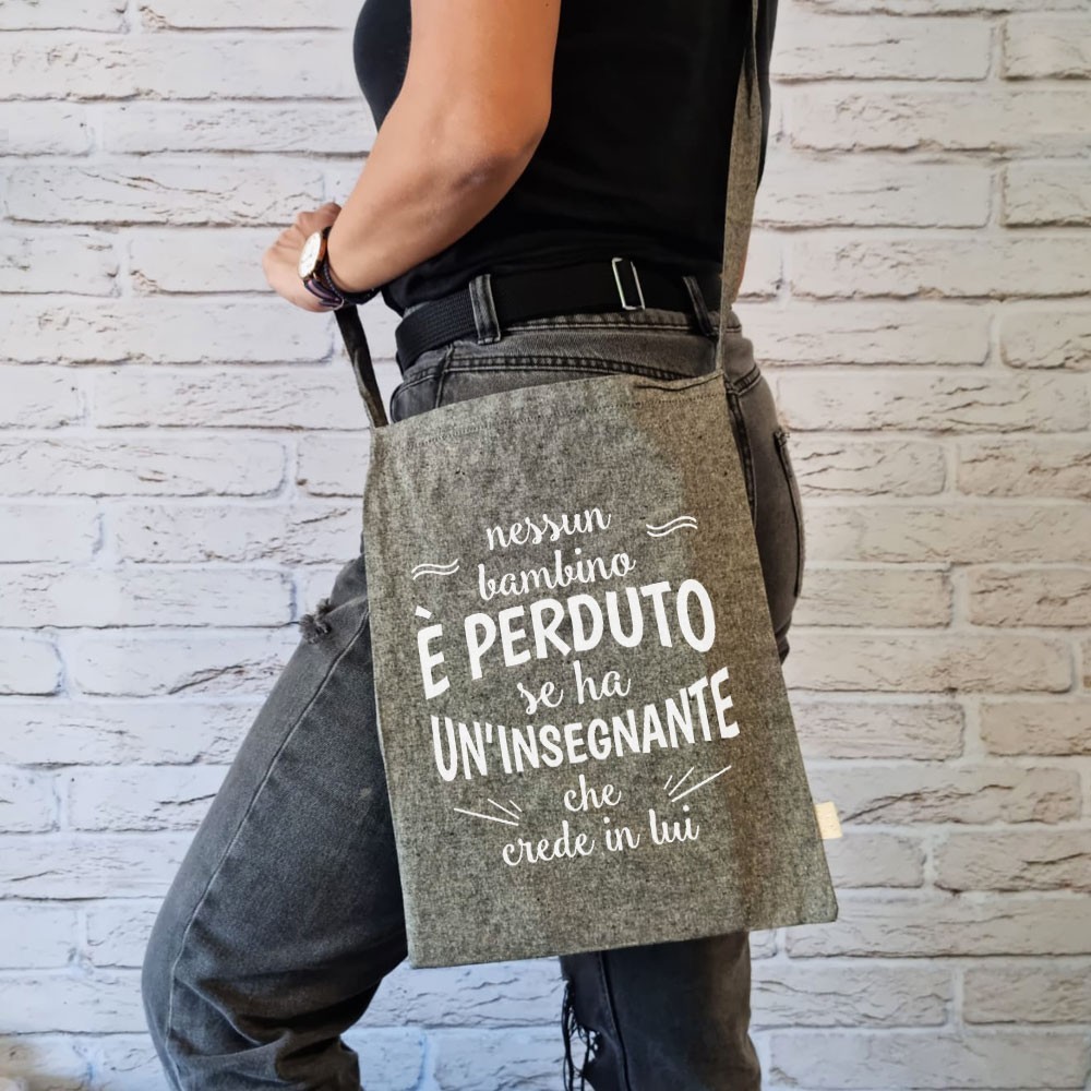 Tracolla personalizzata regalo per la maestra o maestro