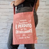 Tracolla personalizzata regalo per la maestra o maestro