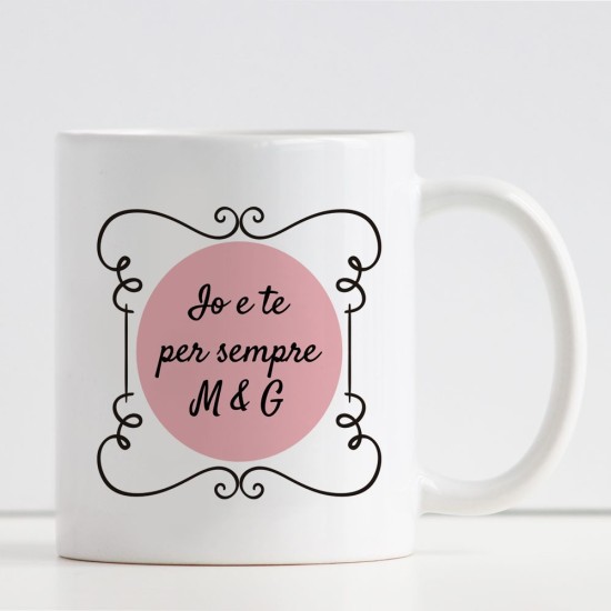 tazza innamorati personalizzata