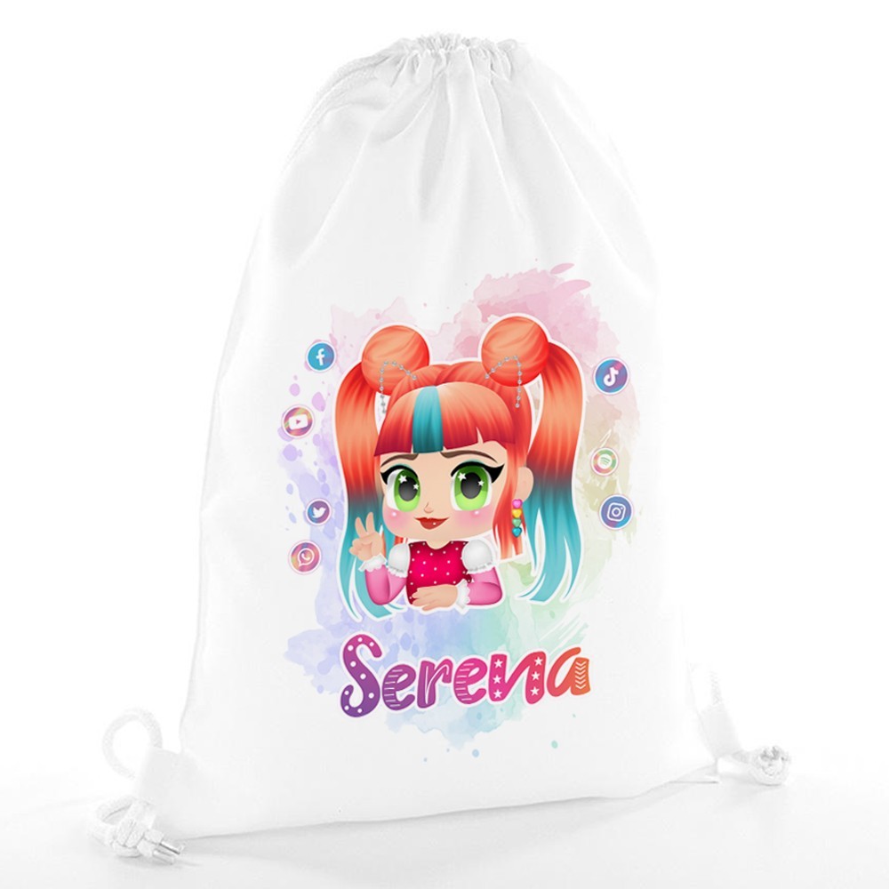 Zainetto con Avatar personalizzato social e nome