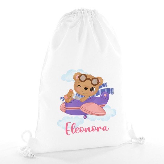 copy of Zainetto personalizzato con disegno e nome per bambini e bambine