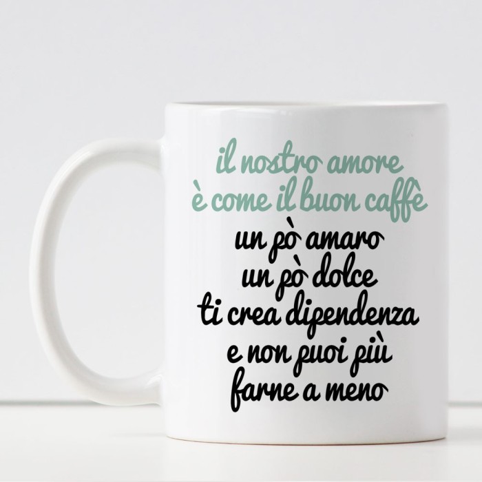 tazza innamorati amanti caffè