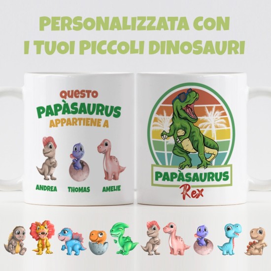 Tazza Papàsaurus