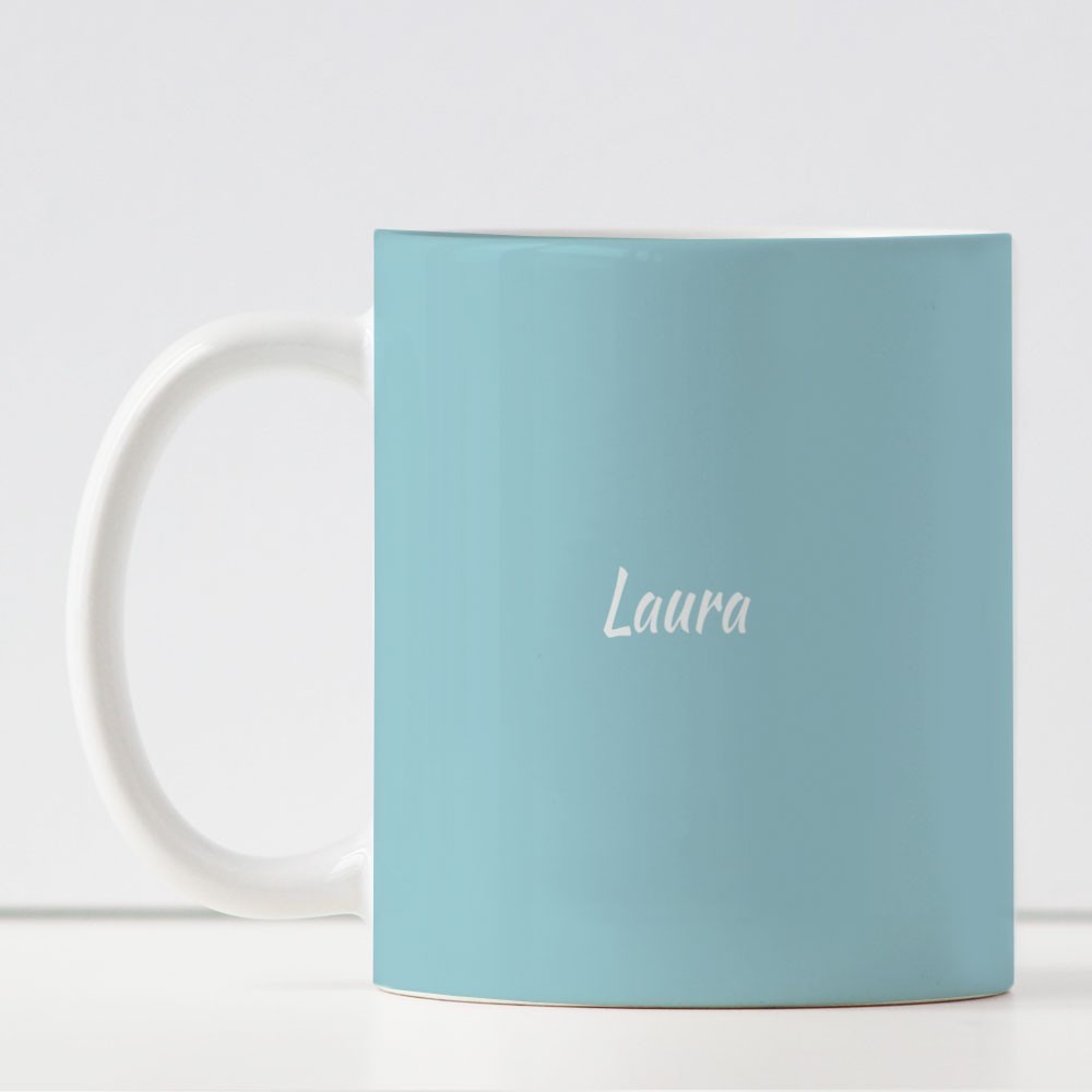 Tazza con disegno cravatta, regalo per il papà personalizzata anche con i nomi dei bambini