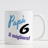 tazza personalizzata per il papà migliore