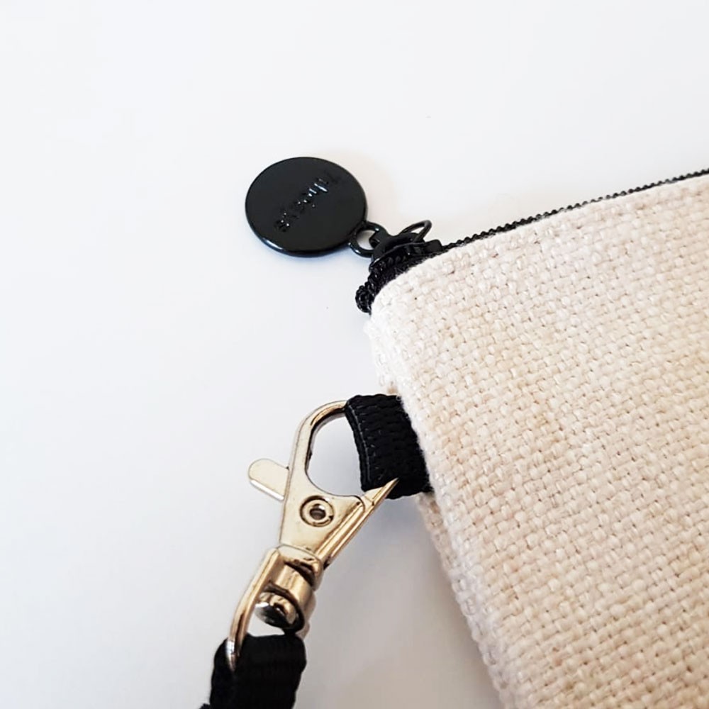 Pochette/astuccio per la maestra "Insegnare è un lavoro del cuore" con nome maestra e nomi bambini