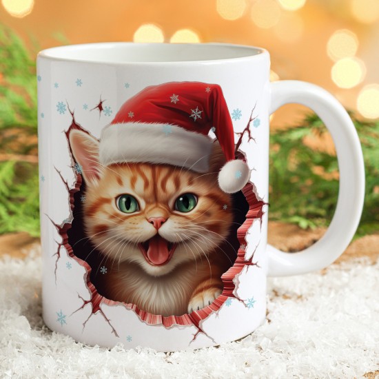 tazza natale gattino nome