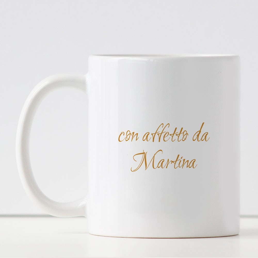 Tazza personalizzata per il papà "Sei il Re dei papà" ed i nomi dei bambini