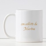 Tazza personalizzata per il papà "Sei il Re dei papà" ed i nomi dei bambini