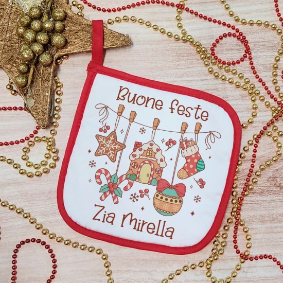 Presina natalizia personalizzata con nome