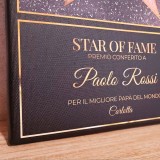 Regalo per la festa del papà, quadro "Star of fame" personalizzato con nomi