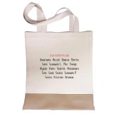 Regalo per la maestra borsa shopper personalizzata con monogram, nome maestra e classe